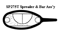 SP275T Spreader & Bar Assembly